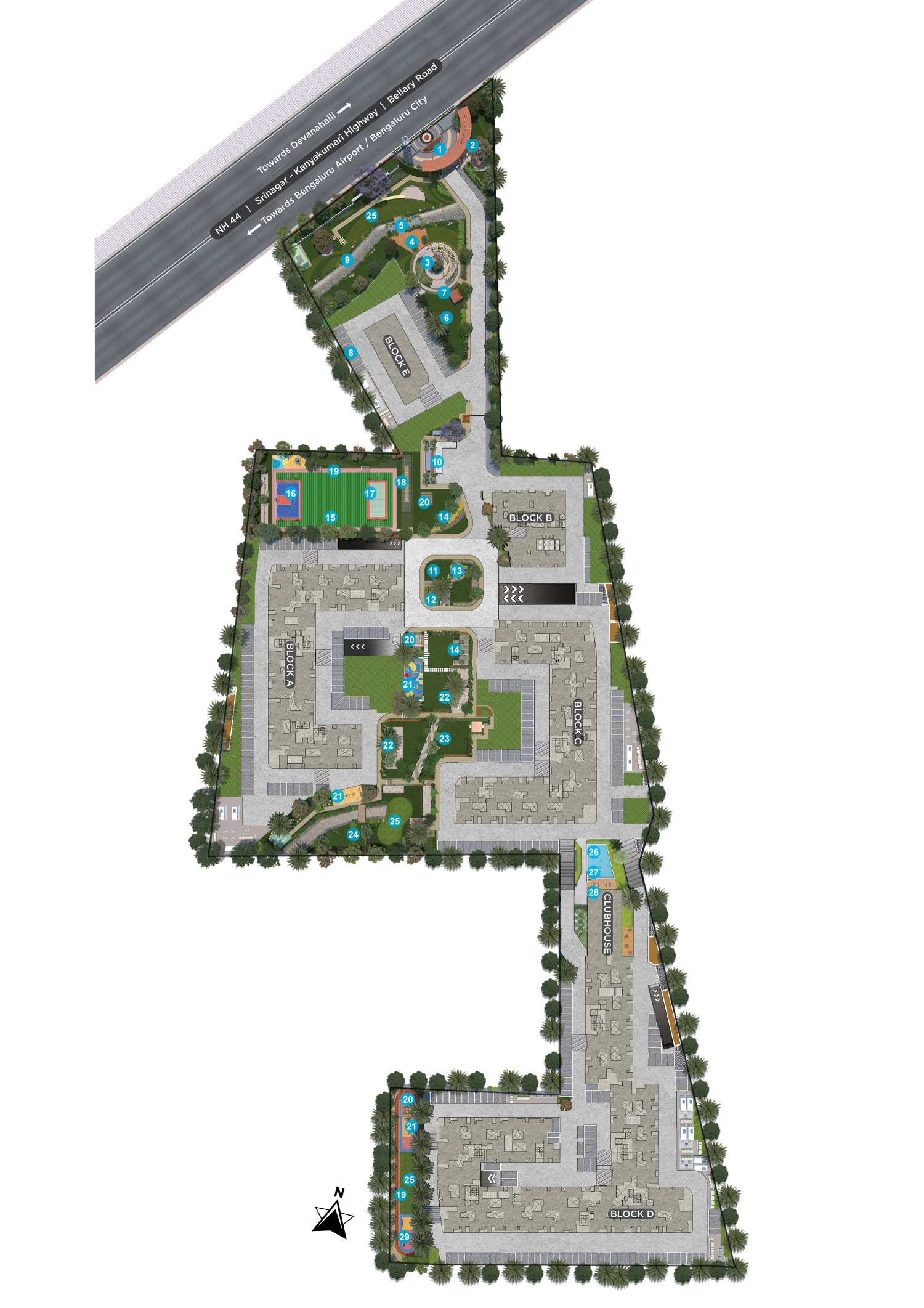 sattva aeropolis master plan